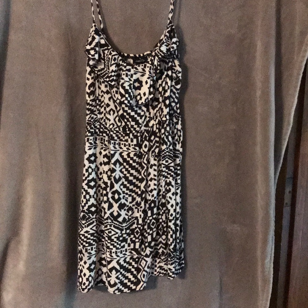 Summer tribal mini dress